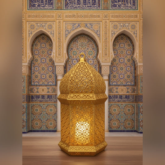 Candeeiro estilo árabe