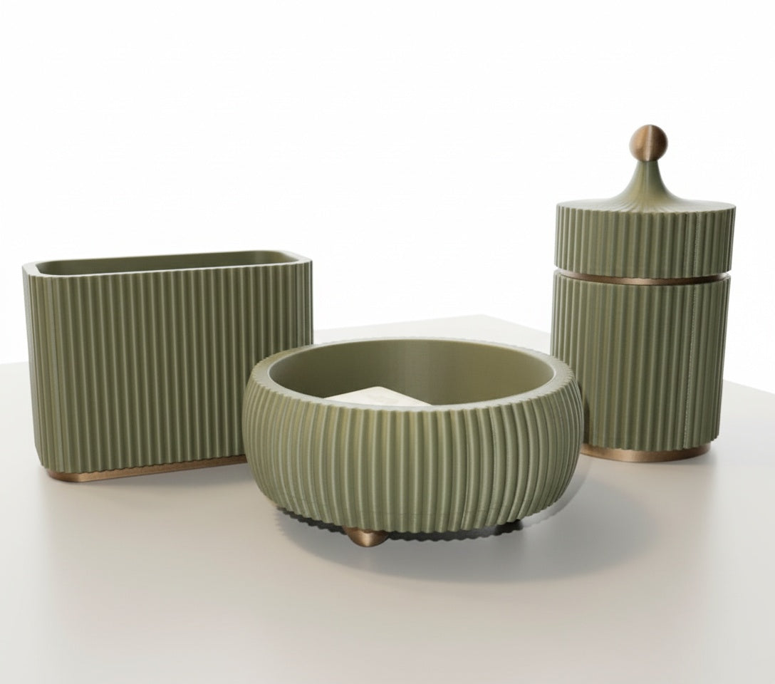 Conjunto 3 peças estilo Boho