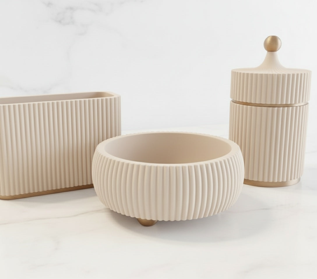 Conjunto 3 peças estilo Boho