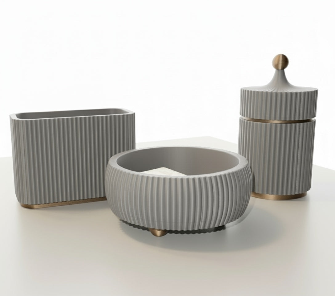 Conjunto 3 peças estilo Boho