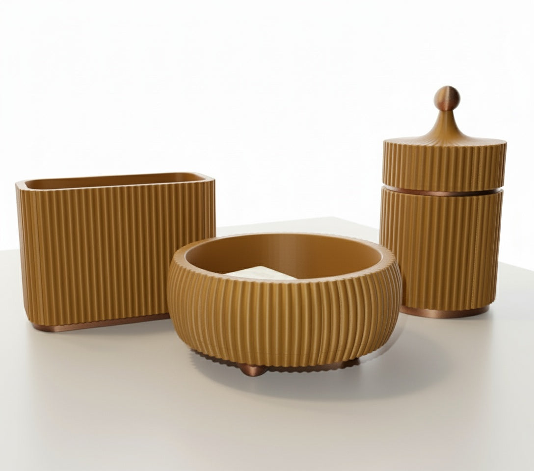 Conjunto 3 peças estilo Boho