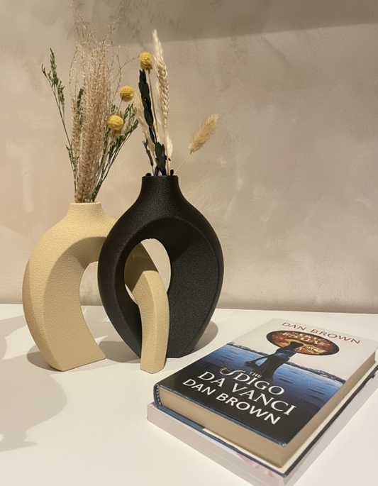 Conjunto de vasos com acabamento fosco